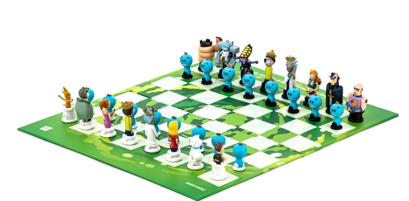 Rick and Morty Chess Board